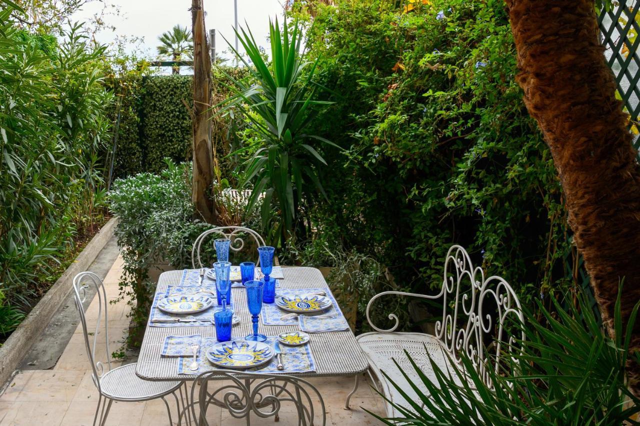 Sea Front Flat Promenade Des Anglais With Garden Nice Exteriör bild